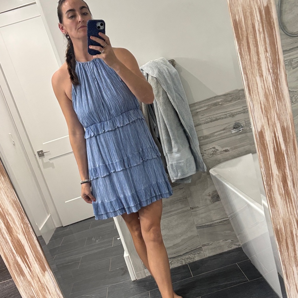 Lulus halter sun dress
